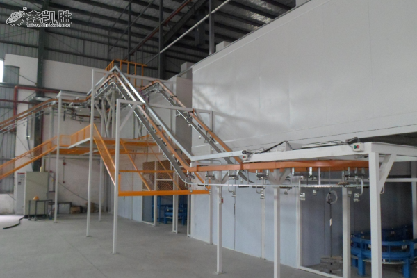 粉（fěn）末噴塗設備流水線