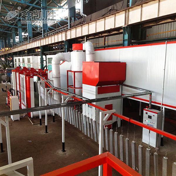 鋁合(hé)金型材粉末靜電噴塗設(shè)備 鋁合金型材粉末靜電噴(pēn)塗設備