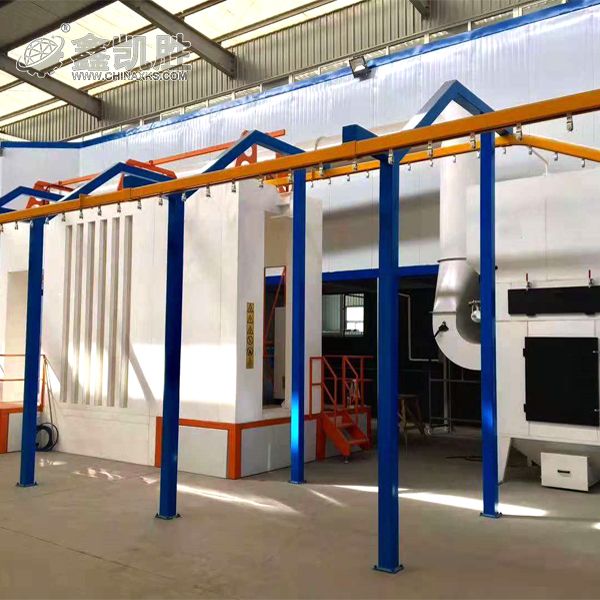 椅子噴塑流水線設備 椅子噴塑流水線設備