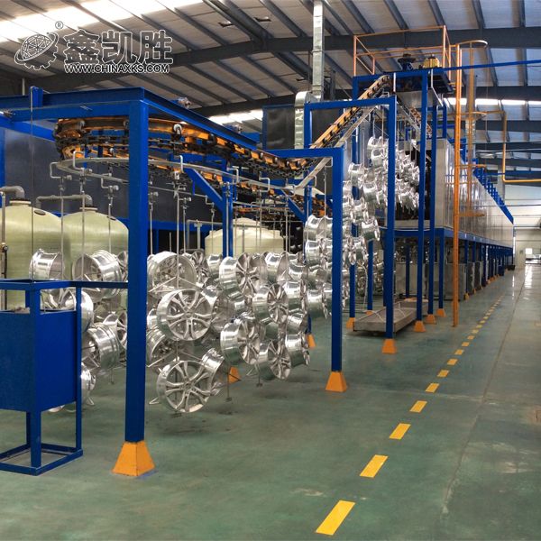 汽車鋼圈自動噴(pēn)塗流水線 汽車鋼圈自動噴塗(tú)流(liú)水線