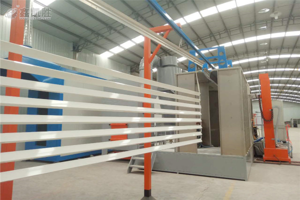 靜電噴塗流水線 靜電噴塗設備_工藝流程圖紙