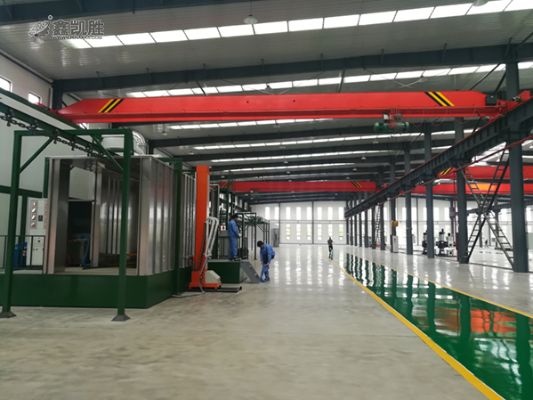 粉末噴（pēn）塗設備濾芯噴（pēn）粉房的優勢