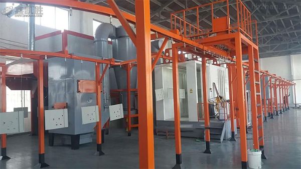 靜電噴粉生產線出現雜質的解（jiě）決方案
