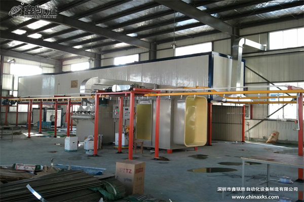 靜電噴粉設備的噴（pēn）塗（tú）工藝流程