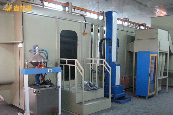 噴塗設備中濕式噴塗室的特點