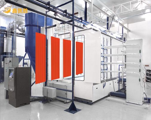 靜電噴塑設（shè）備流水線工程方案設計需知-猫咪官网塗裝