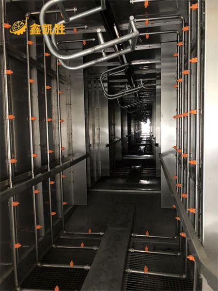 噴淋式(shì)前處理生產線 噴(pēn)淋式前處理生產線