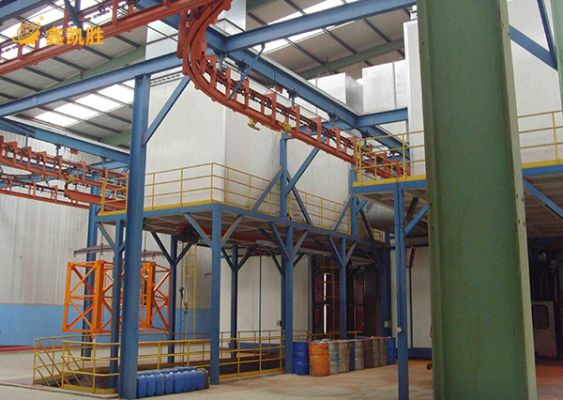 噴粉塗裝設備室體的結構