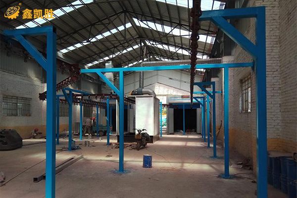 全自動靜（jìng）電噴塑設備（bèi）的效（xiào）率提升