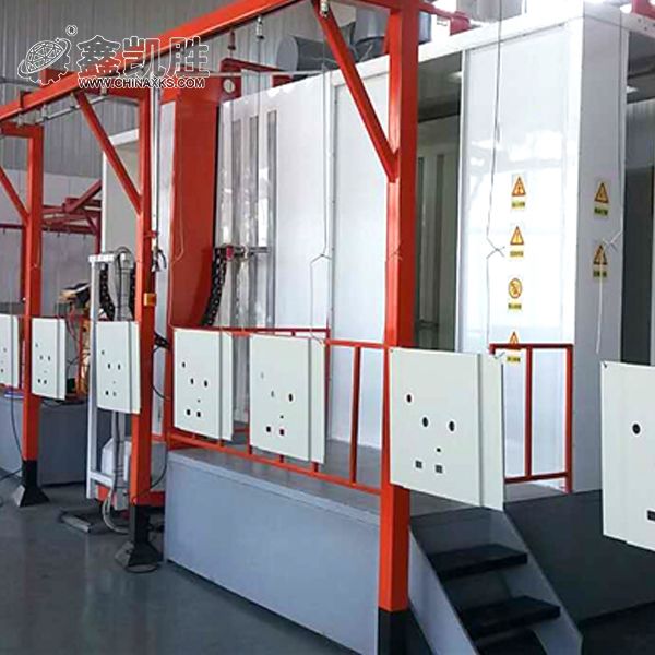 金屬件噴塗設備-噴塑流水線設備 金屬件噴塗設備-噴塑流水線設備