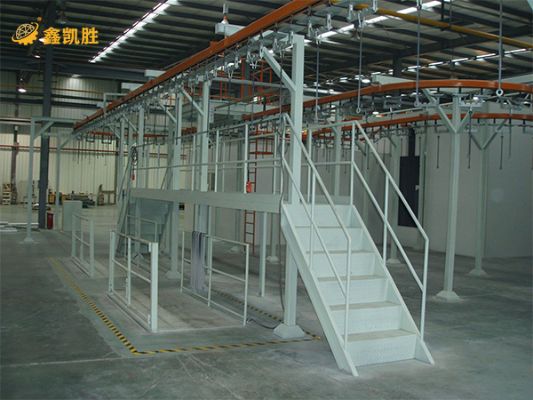 粉末自動噴（pēn）塗線規劃布局（jú）和（hé）噴塗工藝