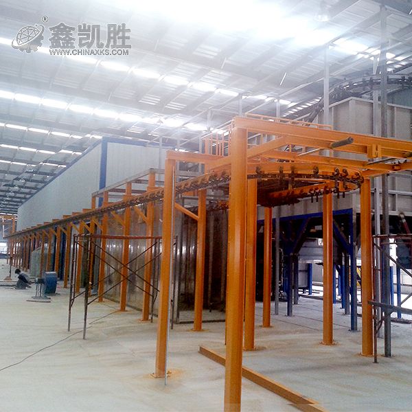 噴粉生(shēng)產線-積放鏈輸送(sòng)係統 噴粉生產線-積放鏈輸送係統