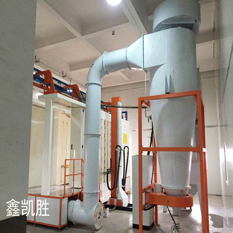 塗裝設備-粉末自動噴粉係統及懸掛輸送（sòng）機結構