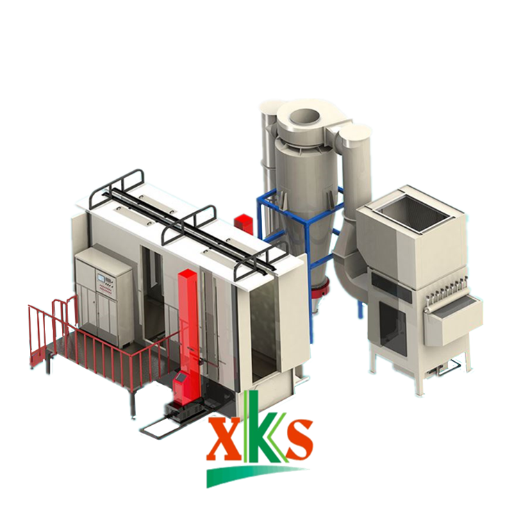 快速換色-大旋風粉末（mò）回收噴粉（fěn）房