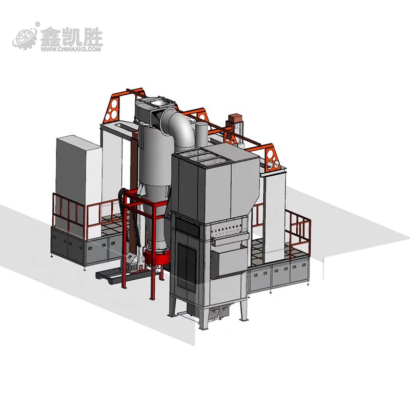 噴塑生產線設備2D圖
