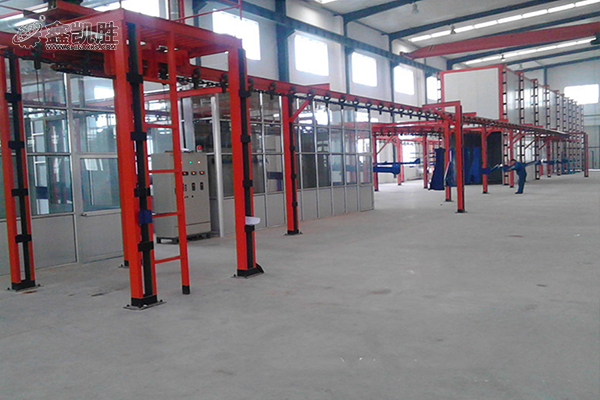 全自動噴(pēn)粉設備