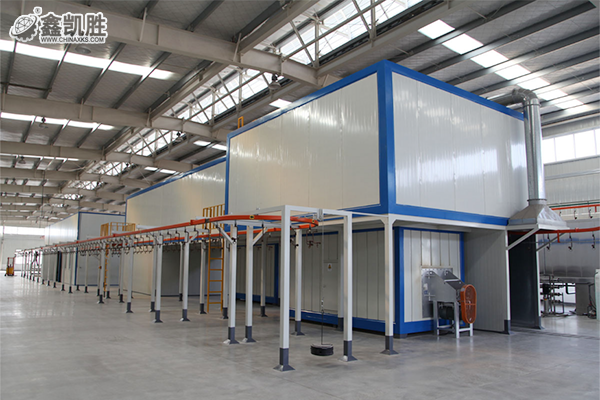 粉末靜電噴塗流水線