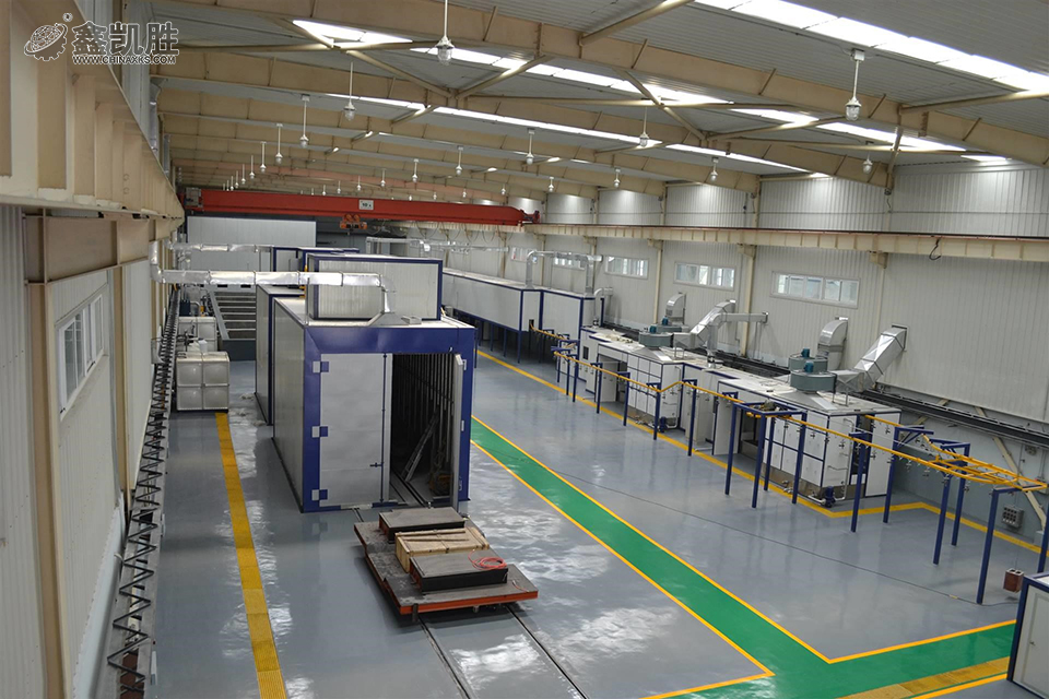 靜(jìng)電噴塑流(liú)水線設備