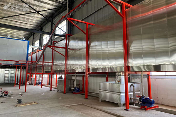 噴粉（fěn）設備流水線