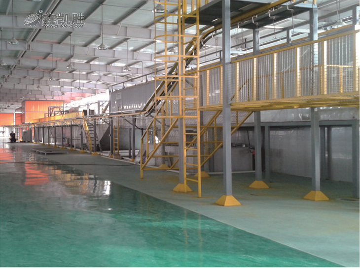 靜電噴塗生產線