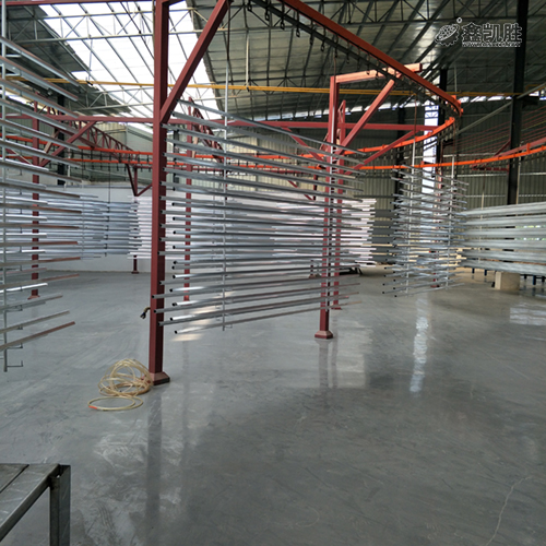 噴粉(fěn)生產線操作(zuò)流程