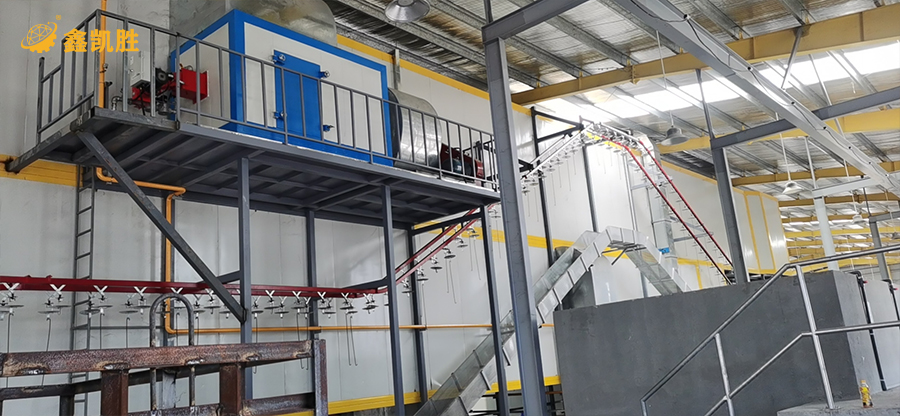 噴粉（fěn）設備流水線（xiàn）