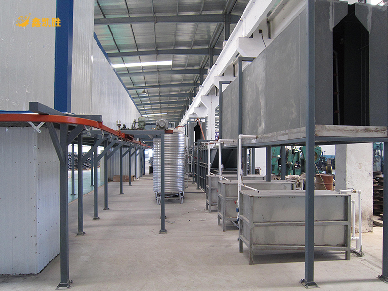 噴淋式(shì)前處理生產線