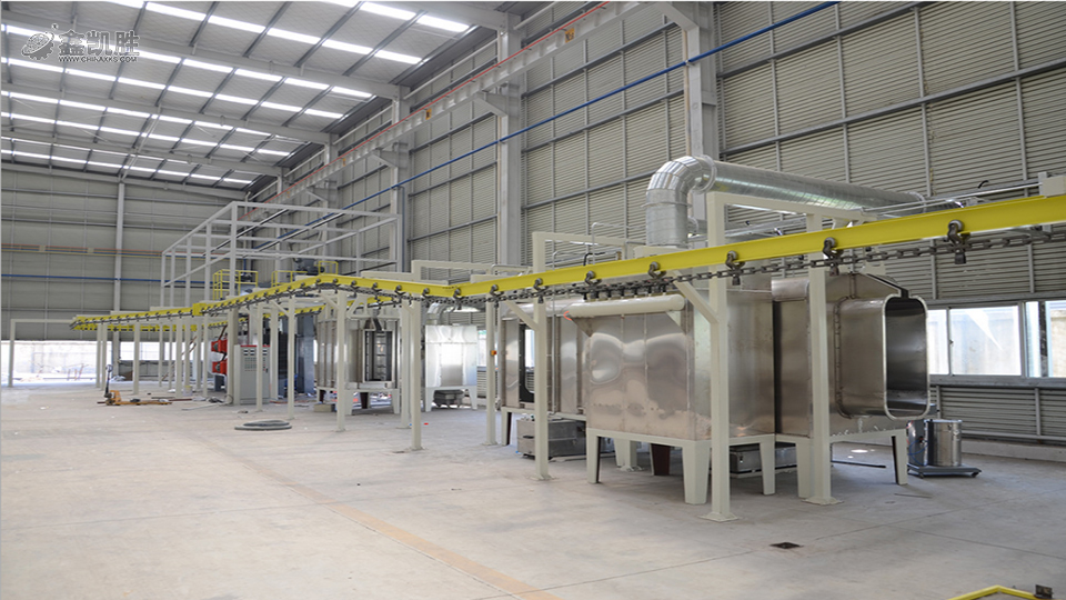 噴塑(sù)設(shè)備模鍛鏈輸送係統(tǒng)