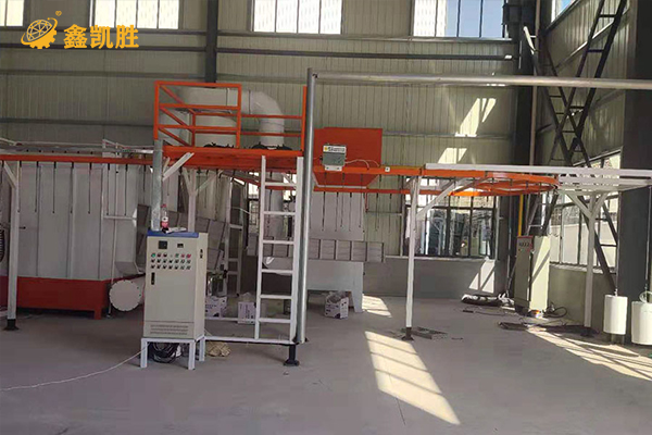 自動噴(pēn)塑設備流水線