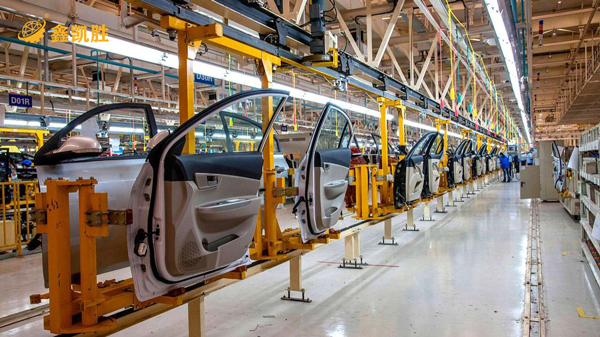 粉末噴塗設備流水線